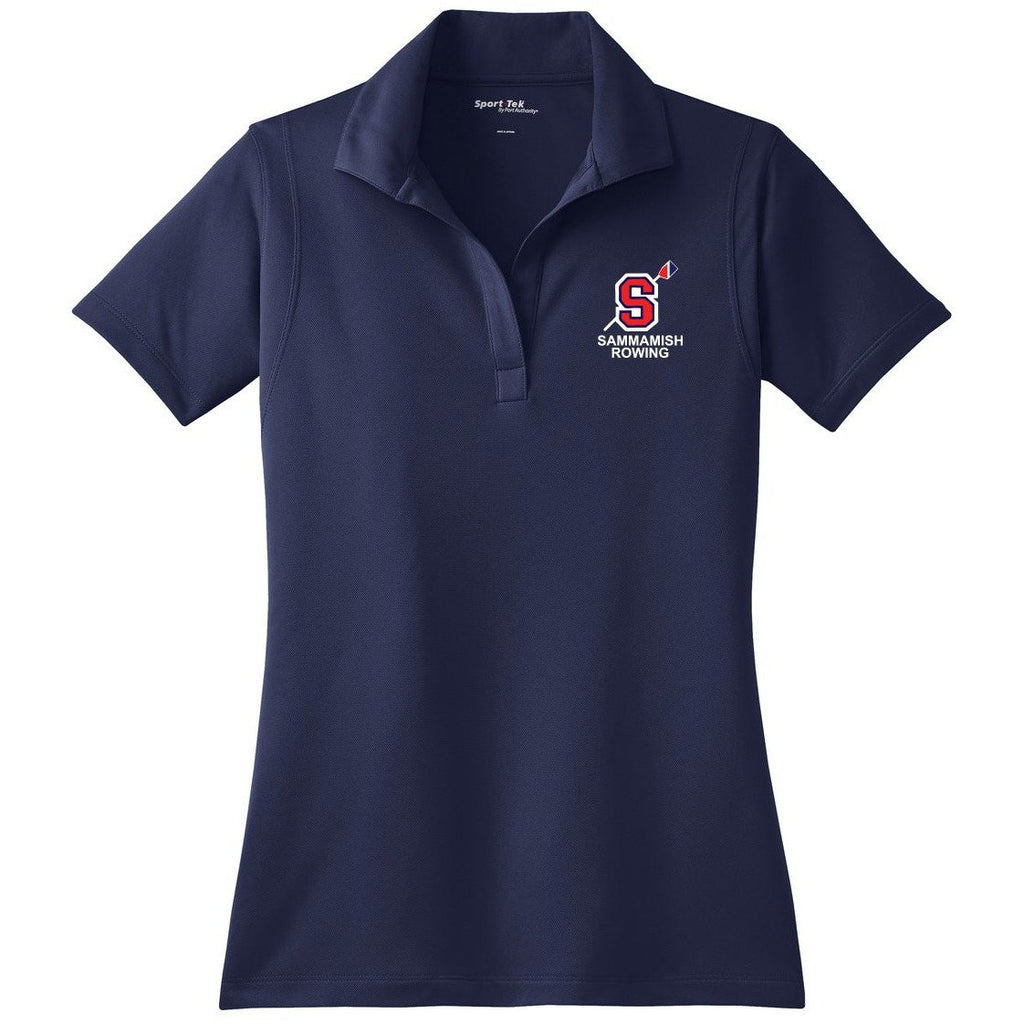 Sammamish Rowing Embroidered Performance Ladies Polo