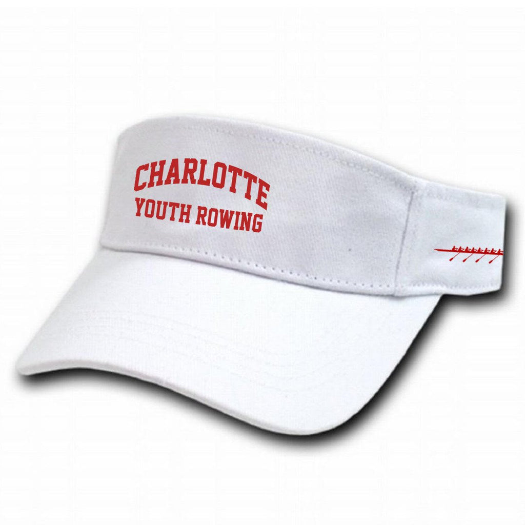 Official Charlotte Youth Rowing Club Cotton Twill Visor