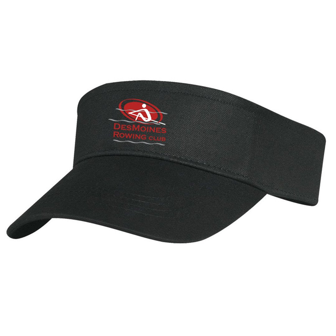 Official Des Moines Rowing Club  Cotton Twill Visor